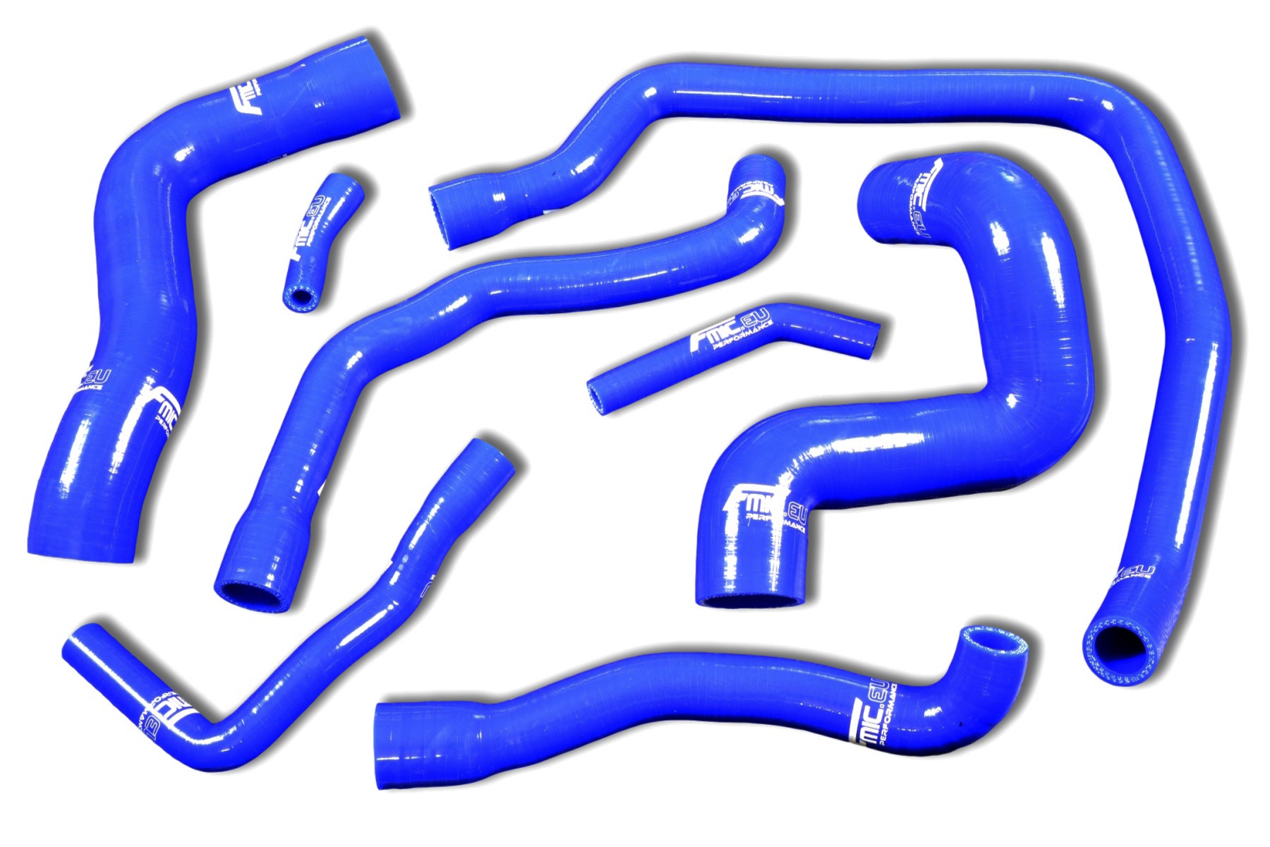 Kühlerschlauch-Set BMW E34 525 528 530 M50 M30 – Blau