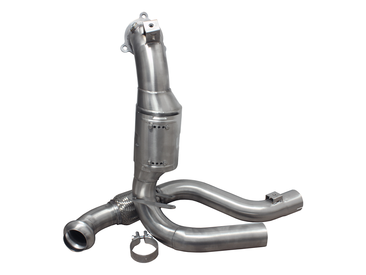 Bull-X Downpipe 3" Mercedes A200/A250 W176, CLA200/CLA250 C117