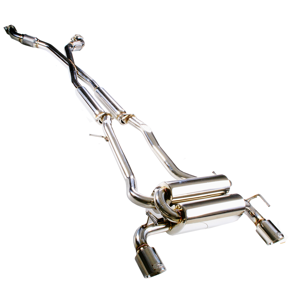 XFORCE Abgasanlage Nissan 350Z Z33 03–09 – Edelstahl