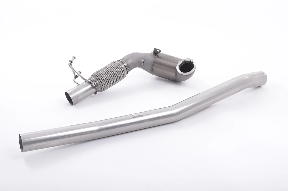 Milltek Sport Downpipe passend für Audi S3 2.0 TFSI quattro & VW Arteon 2.0TSI 280PS & VW Golf Mk7 2.0TFSI Alltrack Estate Station Wagon Combi 4-Motion & VW Golf Mk7 R 2.0 76,2mm