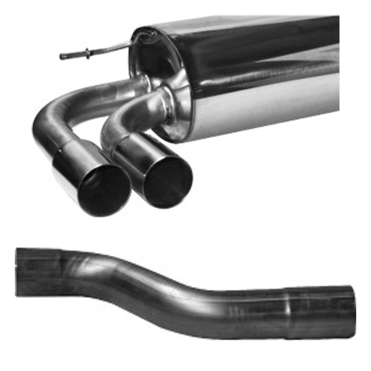 Bastuck Endschalldämpfer – BMW 1er F20/F21 (inkl. M135i / M140i) 1er F20/F21 2.0l Turbo