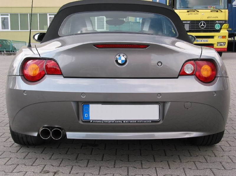 Eisenmann Endschalldämpfer für BMW Z4 E85 E86 3.0Si
