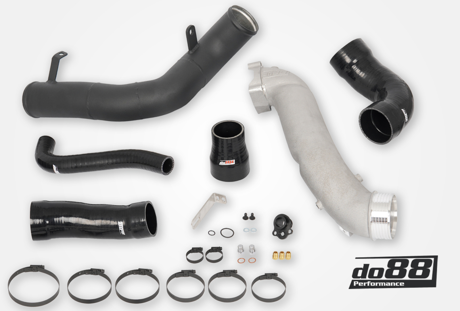do88 Druckrohr Kit 70mm Aluminium Audi RS3 8V RS3 8Y TT RS 2.5 TFSI