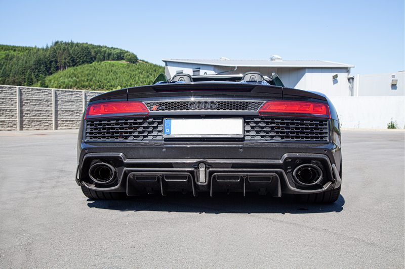 Capristo Carbon Heckdiffusor Audi R8 Facelift Vollcarbon glanzlackiert
