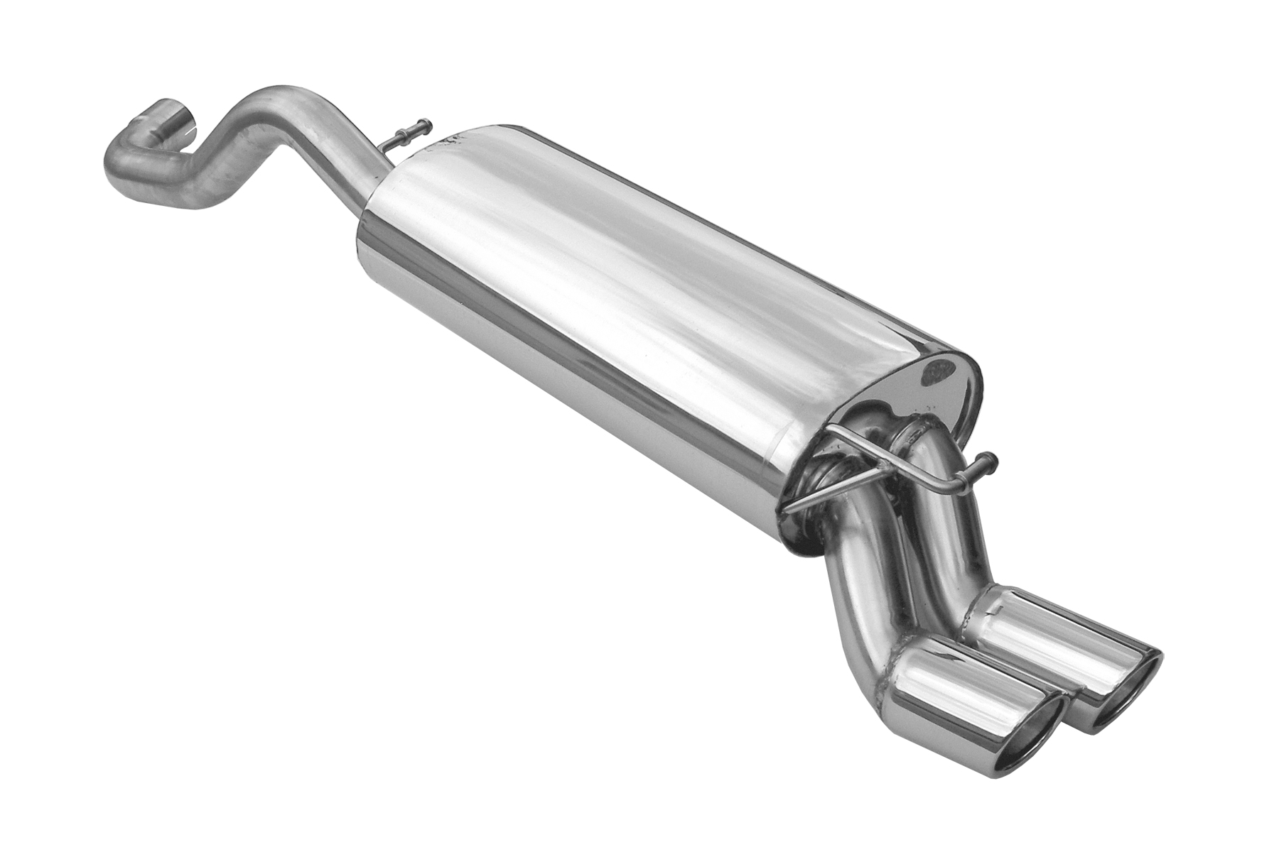 BN-Pipes Endschalldämpfer VW New Beetle 9C Frontantrieb eintragungsfrei