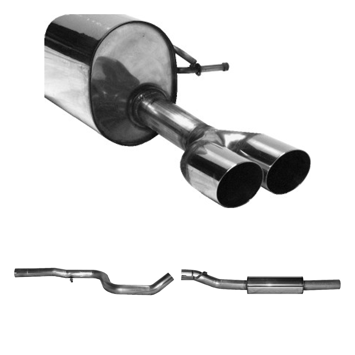 Bastuck Komplettanlage – Peugeot 207 207