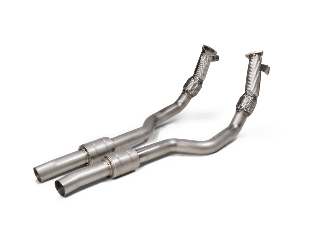 Akrapovic Link Pipe Set (SS) für Audi RS 6 Avant (C8) OPF