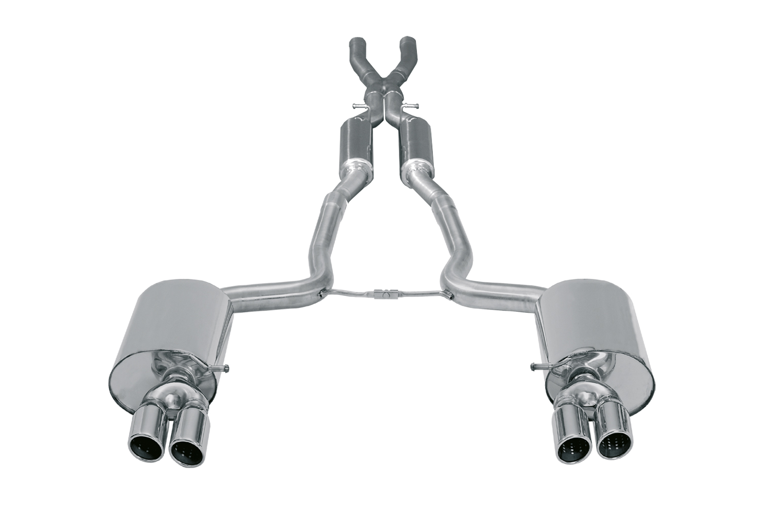 BN-Pipes Sportauspuff Audi S4 B7 Edelstahl EG-Gutachten